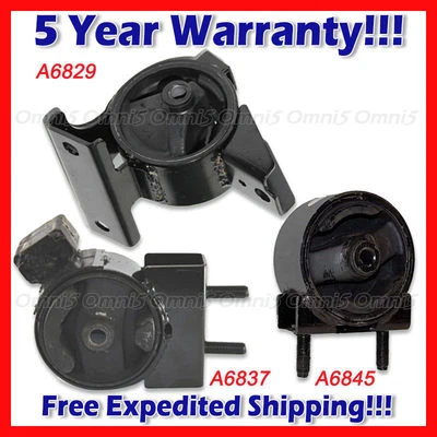 L322 Fit 2002-2007 Suzuki Aerio 2WD 2.0L 2.3L Engine Motor Mount 3pcs - Image 1 of 4