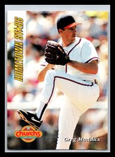 1994 Pinnacle Church's Hometown Stars #4 Greg Maddux