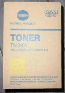 Original Konica Minolta TN310Y (4053-501) Tonerkassette Gelb - NEU VERSIEGELT - Bild 1 von 1
