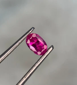 0.40 cts Natural Ruby Unheated/Untreated faceted loose gemstone from Afghanistan - Picture 1 of 6