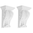 2 Pack Corbel Home Accents Decor for Living Room Roman Column