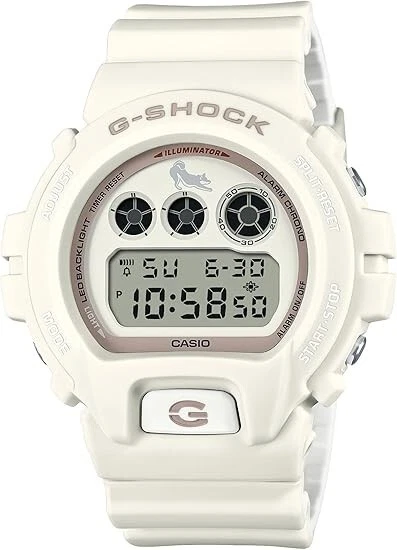 CASIO G-SHOCK DW-6900SHB-7JR White Shiba Inu Model Men's Watch