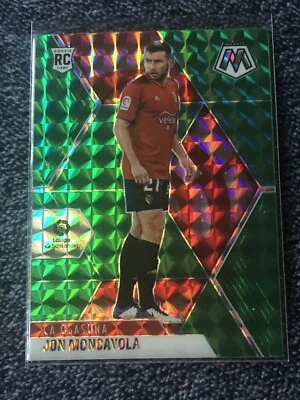 2020-21 Panini Mosaic La Liga Jon Moncayola Green Mosaic Rookie Osasuna #16 - Image 1 of 3