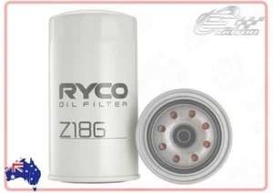 Ryco Oil Filter FOR Nissan Navara 1986-1988 2.5 D 4x4 (D21) Ute Diesel Z186 - Picture 1 of 1