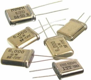 Quartz Crystal Resonator 6.000 MHz - 5 , 25 , 50 pieces - Picture 1 of 10