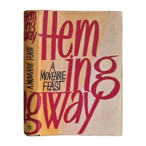 Ernest Hemingway A Moveable Feast - 1st UK Edition 1964 Jonathan Cape HC DJ - Picture 1 of 21