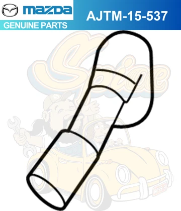 Tubo de manguera de refrigerante motor tributo MPV Mazda6 2001-2008 AJTM-15-537 Foto 1 de 1