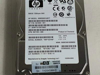 Seagate HP 9FY246-784 500 GB SAS 2 2.5 in Enterprise Hard Drive - Image 1 of 4