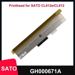 GH000671A Genuine Printhead for SATO CL612 CL612E Thermal Label Printer 305dpi - Picture 1 of 8