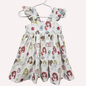 Princess girls dress Belle Ariel Cinderella summer dress Princess birthday dress - Picture 1 of 4