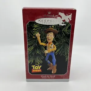 Vtg 1998 Hallmark Keepsake Woody the Sheriff Disney Toy Story Christmas Ornament - Picture 1 of 8
