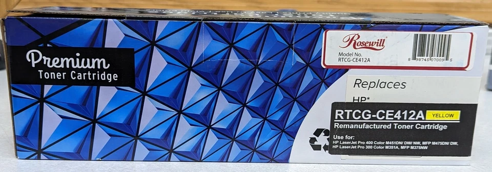 Repuesto de tóner genérico HP LaserJet Pro 400 color amarillo Foto 1 de 1