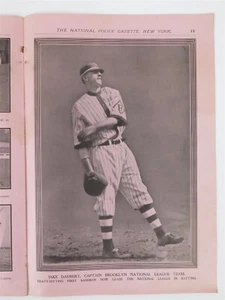 July 3, 1915 POLICE GAZETTE w/ Baseball's Jake Daubert - Picture 1 of 8