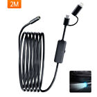 For Iphone Ios Android 5.5/8Mm 8Led Snake Endoscope Inspection Camera Borescope