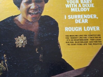The Electrifying ARETHA FRANKLIN ROCK-A-BYE YOUR BABY WITH A DIXIE MELODY L.P. - Image 1 of 4