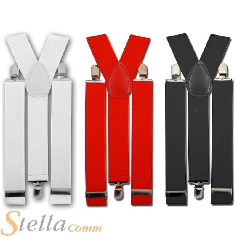 SUSPENSÓRIOS UNISSEX MASCULINOS FEMININOS EXTRAVAGANTES AJUSTÁVEIS E ELÁSTICOS - Imagem 1 de 1