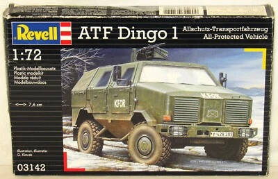 Vehículo todo protegido Revell #03142 ATF Dingo 1 escala 1:72 caja abierta - Nuevo de Lote Antiguo Foto 1 de 4
