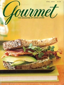 Gourmet April 2004 Single Issue Magazine. - Picture 1 of 1