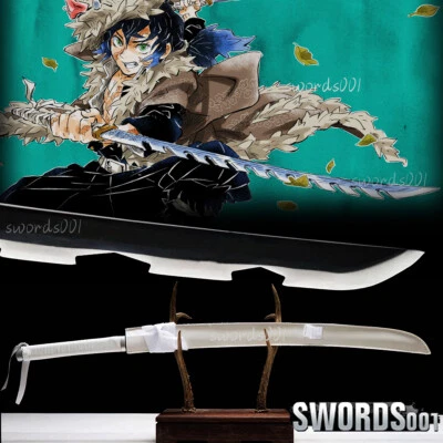  Espada Hashibira Inosuke 鬼滅の刃 Cazador de Demonios Japonés Samurai Katana Acero al Carbono  Foto 1 de 4