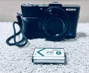 Sony Cyber-shot RX100 II DSC-RX100M2 20.2MP Digital Camera Used 64 GB Look Read - Picture 1 of 9