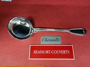 LOUCHE ANCIENNE MODÈLE CHINON 29CM CHRISTOFLE BEL ÉTAT MÉTAL ARGENTÉ; - Bild 1 von 7