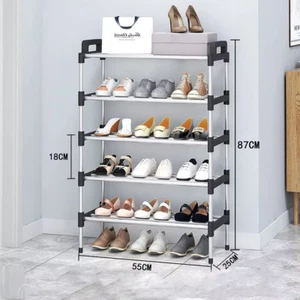 3-7Floor Simple Shoe Rack Multi Layer Dustproof Household Doorstep Shoe Cabinet - Picture 1 of 11