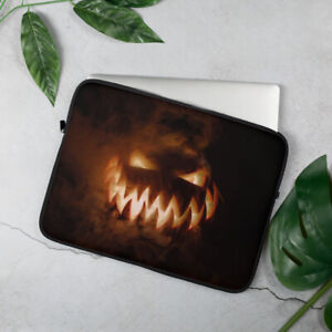 Spooky Halloween Laptop Case - Water, Heat, And Oil Resistant