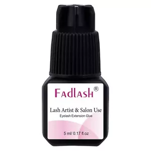Fadlash Wimpernkleber Wimperverlängerung 5ml 1 Sek Trocknungszeit H2-07U - Bild 1 von 7