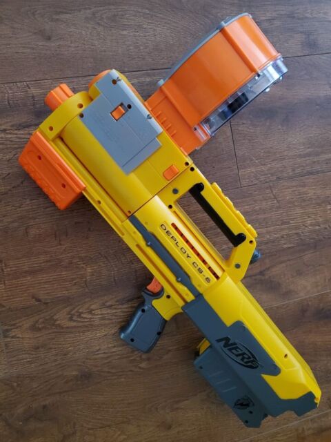 Nerf N-Strike Deploy CS-6 Dart Blaster Gun Tactical Flood Light