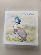 Jemima Puddle Duck Fine Art Canvas Print ( New Baby Girl)
