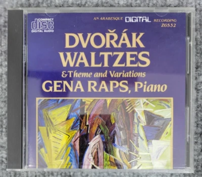 Gena Raps – Dvořák Waltzes & Theme And Variations (CD Japan 1985) Smooth Edge — 第 1/4 张图片
