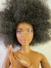 Nude Barbie Signature Looks #2 Doll Made to Move Curvy Body Natural Hair 11.5''