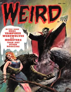 WEIRD #2 April 1966 FACSIMILE *NEW 2022 edition* of the second EERIE PUBLICATION - Picture 1 of 1