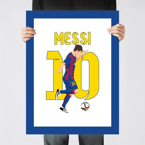 Lionel Messi Goal, 2015 Copa Del Rey Final Print/Poster/Wall-Art [Part 3 of 4] Cover