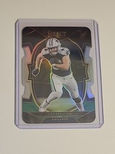 2022 Panini Select Black & Green Prizm Die-Cut Jake Ferguson RC Cowboys #87