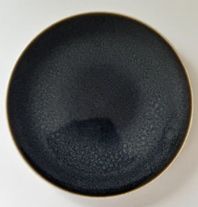 ROYAL CROWN DERBY ART GLAZE COUPE PLATE 10" in CLOUDED SMOKE new - Foto 1 di 4