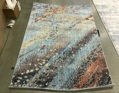 Alfombra Mancha Trasera ROJA/MULTI 4' X 6', Precio Reducido 1172631507 MNY617D-4 Foto 1 de 4