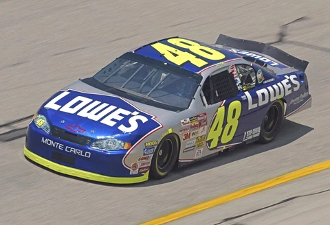 Jimmie Johnson #48 Lowe's NASCAR 13x19 Poster Gloss Photo Print S18ED Cover