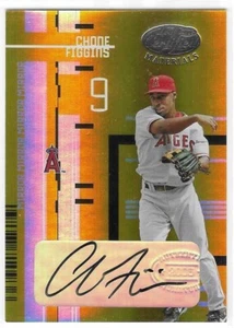 CHONE FIGGINS 2005 Leaf Certified Materials Mirror Gold Signatures #21 of 25! - Picture 1 of 2