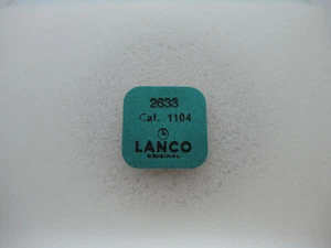 Wippenfeder für Datumanzeiger für LANCO 1104, yoke spring for date, part 2633 - Picture 1 of 3