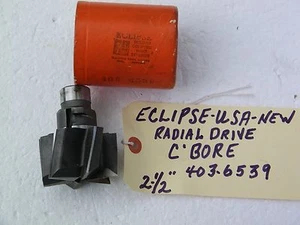 ECLIPSE -CONTROFORO AZIONAMENTO RADIALE -MACCHINISTA 4036539 6 flt. 2 1/2" NOS - Foto 1 di 2