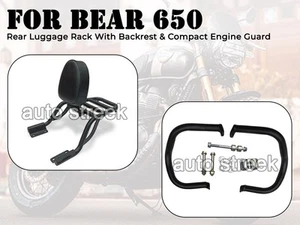 Fit For Royal Enfield Bear 650 2 PCS ACCESSORIES COMBO PACK CP-32 - Picture 1 of 7