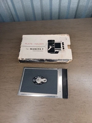 Soporte Placa Mamiya C Modelo E Para Mamiya C Profesional En Caja De Colección  Foto 1 de 4