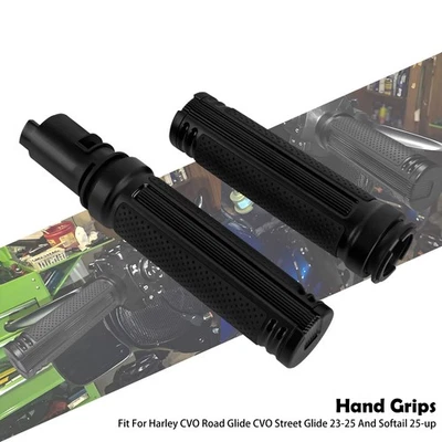 Defiance Motorcycle Handlebar Hand Grips For Harley Touring FLHX FLHXU 2024-2025 - Image 1 of 4