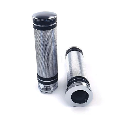 Empuñaduras de manillar de motocicleta de 1" para Harley-Davidson Dyna Low Rider FXDL Foto 1 de 4