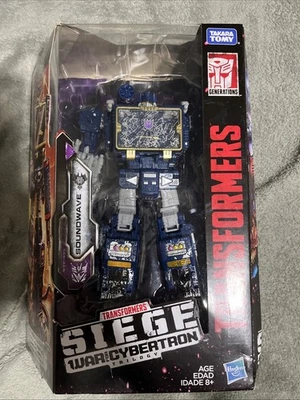 Transformers Generations Fall Of Cybertron Voyager Class Soundwave w/ Laserbeak - Image 1 of 4