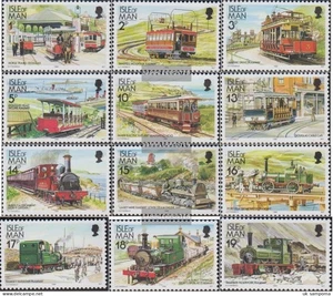 Isle of Man 1988 Railways and tramways set MNH - Picture 1 of 1