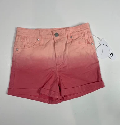 NUEVO JOES'S Niñas Ombree Tiro Alto Dip Dye Celine Pantalones Cortos Talla 14 Foto 1 de 3