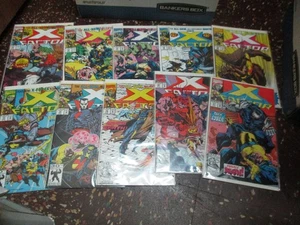 X-Factor, Marvel Comics #72-81 Kartonunterlage auf allen, 1992 fast gut - Bild 1 von 1