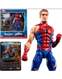 Marvel Legends Magic The Gathering MTG Spider-Man Actionfigur + Karte in der Hand - Bild 1 von 10